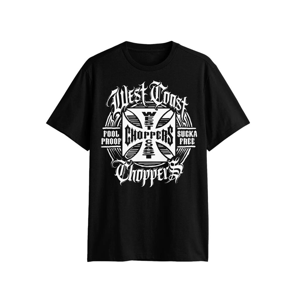 West Coast Choppers Size M Men's & Big Men's Graphic Tee Shirt Medium Size New